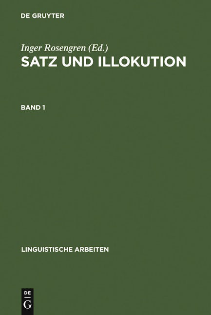Satz und Illokution