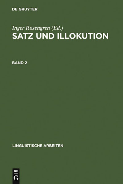 Satz und Illokution