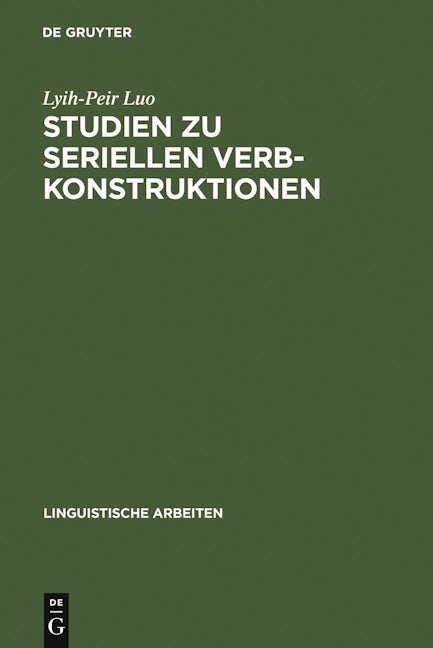 Studien zu seriellen Verbkonstruktionen