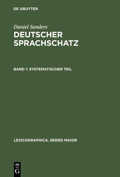 Systematischer Teil