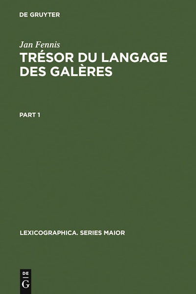Trésor du langage des galères