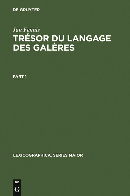 Trésor du langage des galères