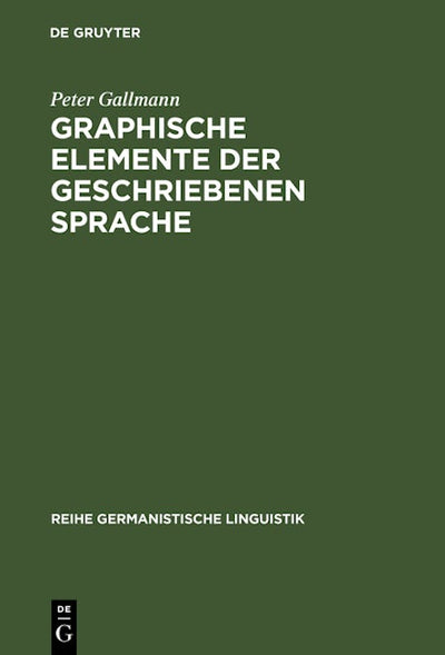 Graphische Elemente der geschriebenen Sprache