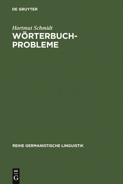 Wörterbuchprobleme