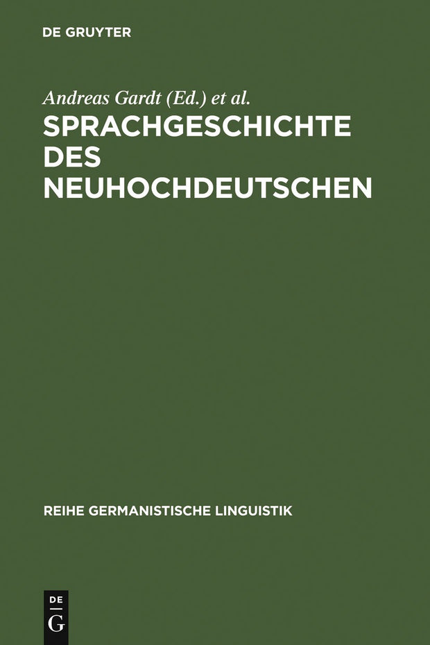 Cover image for Sprachgeschichte des Neuhochdeutschen, isbn: 9783484311565