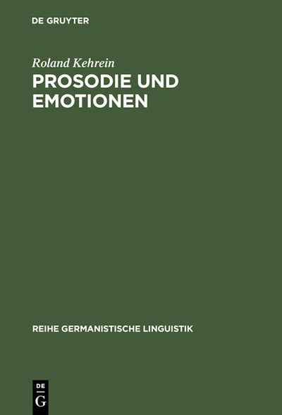 Prosodie und Emotionen