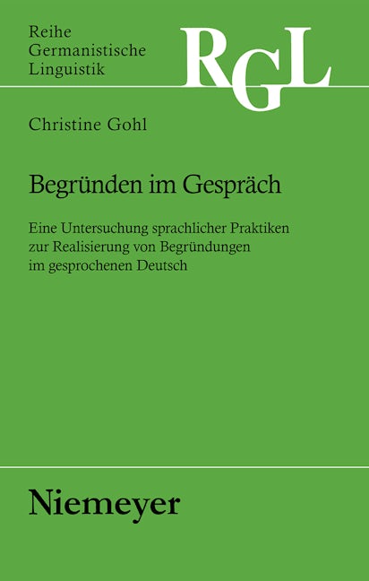 Begründen im Gespräch