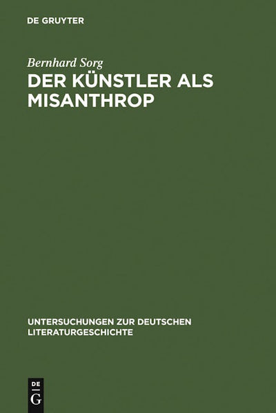 Der Künstler als Misanthrop