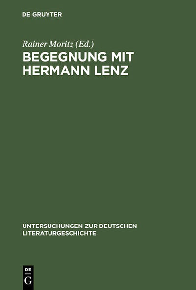 Begegnung mit Hermann Lenz