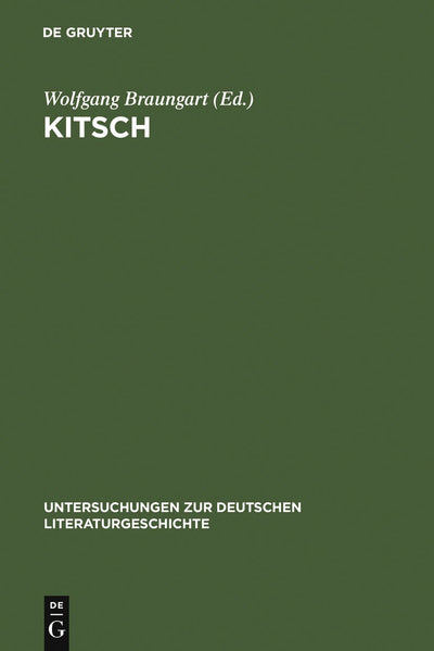 Cover image for Kitsch, isbn: 9783484321120