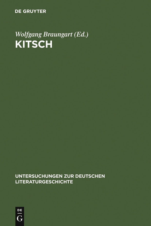 Cover image for Kitsch, isbn: 9783484321120