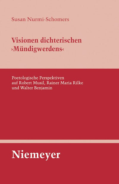 Visionen dichterischen 'Mündigwerdens'