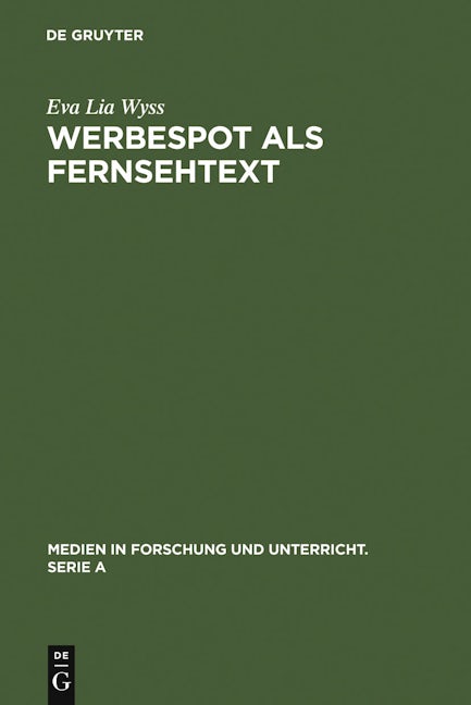 Werbespot als Fernsehtext