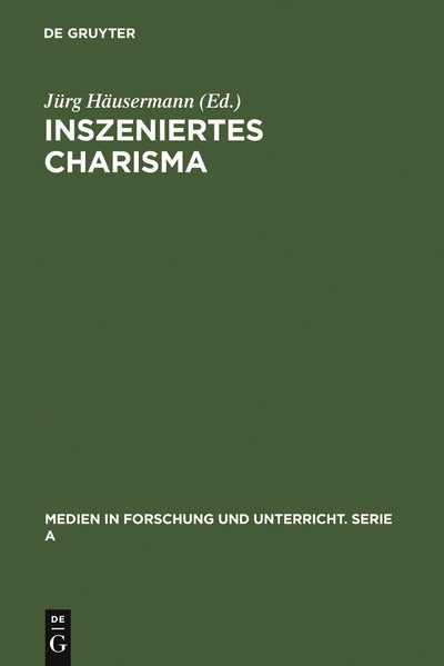 Cover image for Inszeniertes Charisma, isbn: 9783484340503