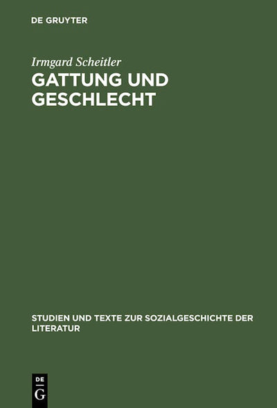 Gattung und Geschlecht