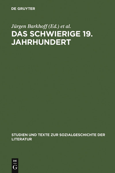 Cover image for Das schwierige 19. Jahrhundert, isbn: 9783484350779