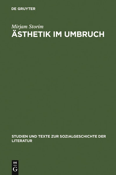 Ästhetik im Umbruch