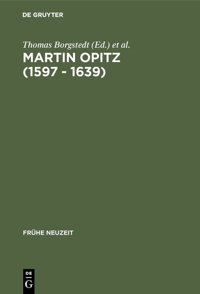 Cover image for Martin Opitz (1597 - 1639), isbn: 9783484365636