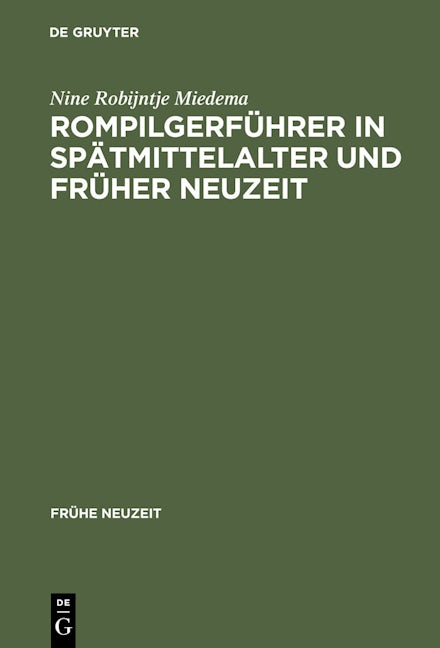 Rompilgerführer in Spätmittelalter und Früher Neuzeit