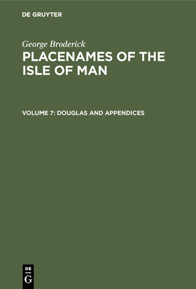 Douglas and Appendices