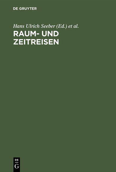 Cover image for Raum- und Zeitreisen, isbn: 9783484401372