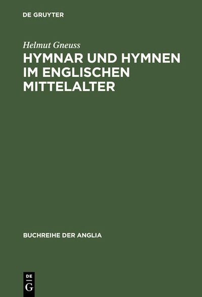 Hymnar und Hymnen im englischen Mittelalter