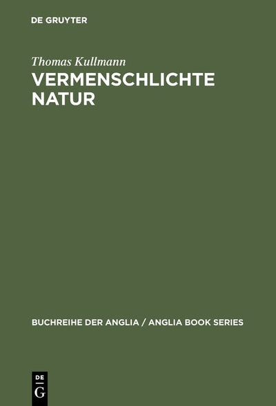 Cover image for Vermenschlichte Natur, isbn: 9783484421332