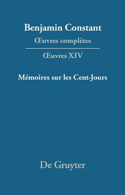 Mémoires sur les Cent-Jours
