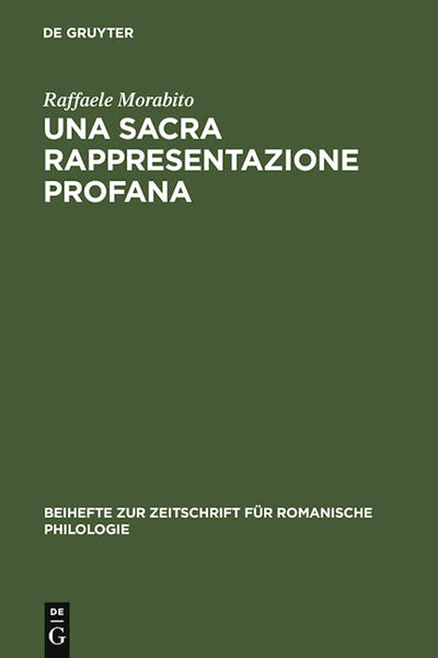 Una sacra rappresentazione profana