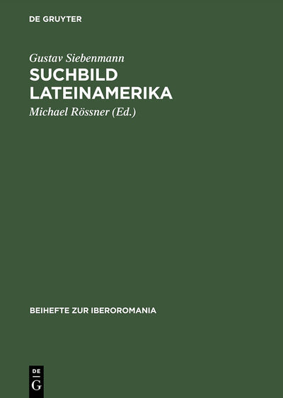 Cover image for Suchbild Lateinamerika, isbn: 9783484529199