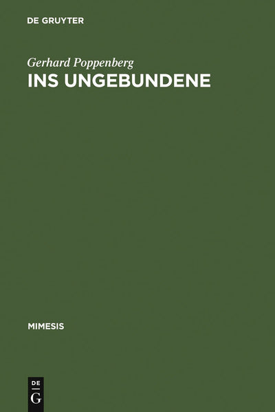 Cover image for Ins Ungebundene, isbn: 9783484550209