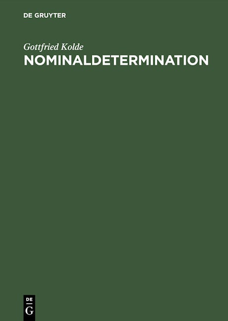 Nominaldetermination