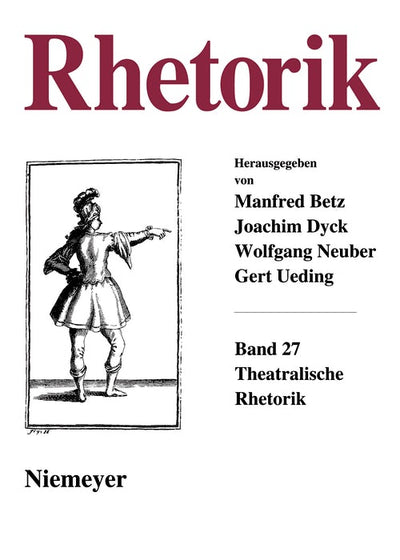 Cover image for Theatralische Rhetorik, isbn: 9783484605220