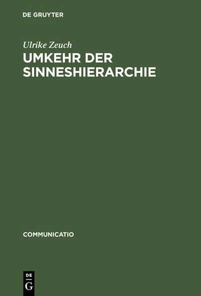 Umkehr der Sinneshierarchie