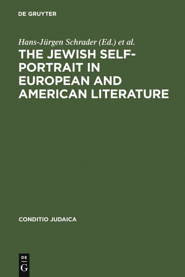 Cover image for The Jewish Self-Portrait in European and American Literature, isbn: 9783484651159
