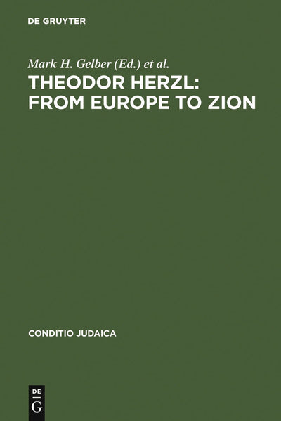 Cover image for Theodor Herzl: From Europe to Zion, isbn: 9783484651678