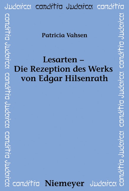Lesarten – Die Rezeption des Werks von Edgar Hilsenrath