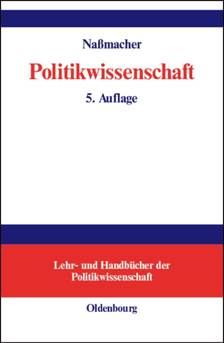Cover image for Politikwissenschaft, isbn: 9783486200379