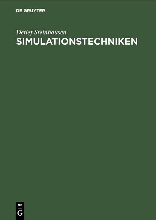 Cover image for Simulationstechniken, isbn: 9783486226560