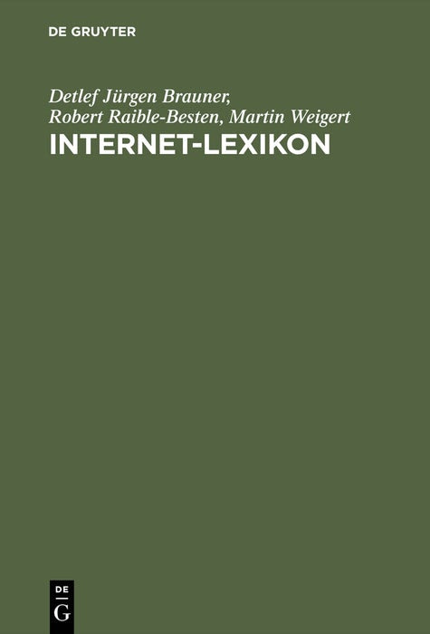 Cover image for Internet-Lexikon, isbn: 9783486241709