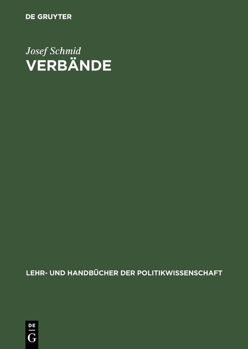Cover image for Verbände, isbn: 9783486243093