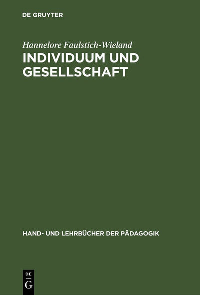 Cover image for Individuum und Gesellschaft, isbn: 9783486244366