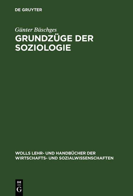 Grundzüge der Soziologie