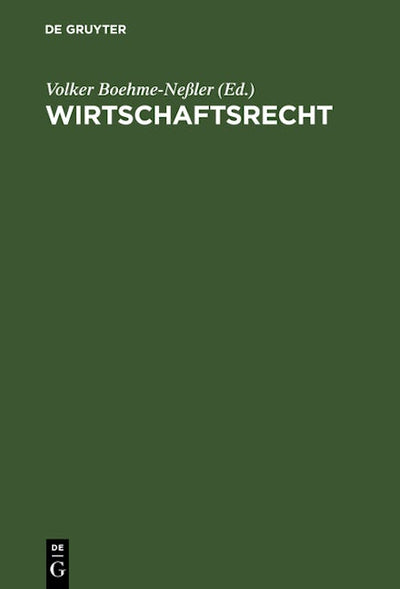 Wirtschaftsrecht
