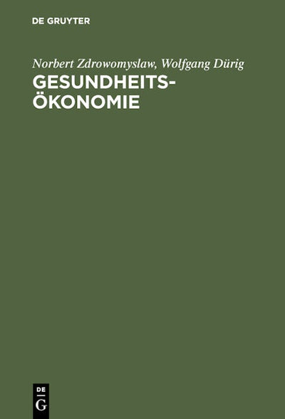 Gesundheitsökonomie
