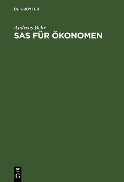 SAS für Ökonomen
