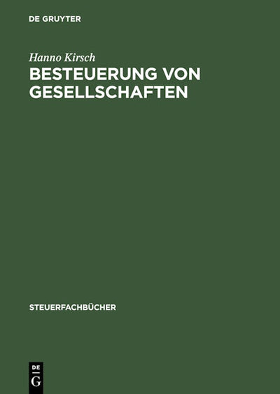 Besteuerung von Gesellschaften