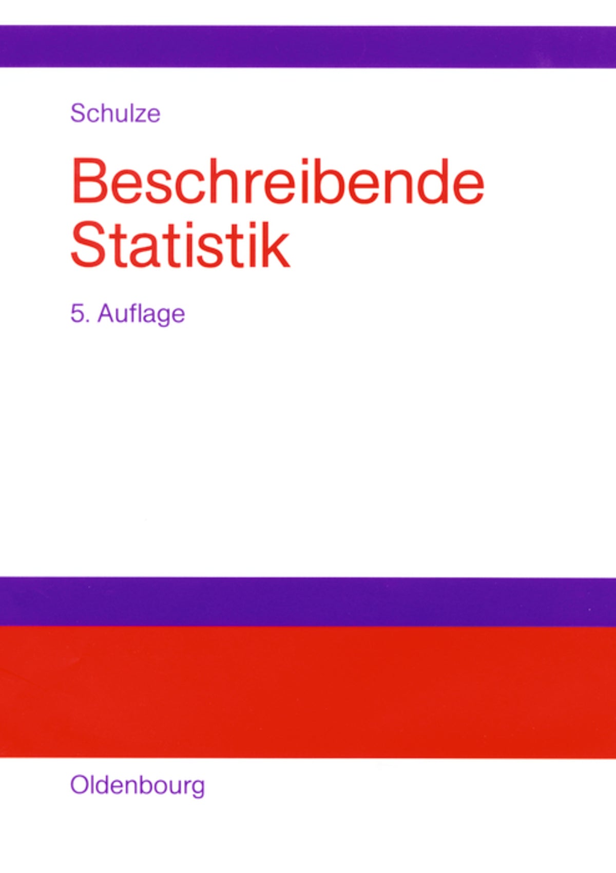 Cover image for Beschreibende Statistik ISBN 9783486273472