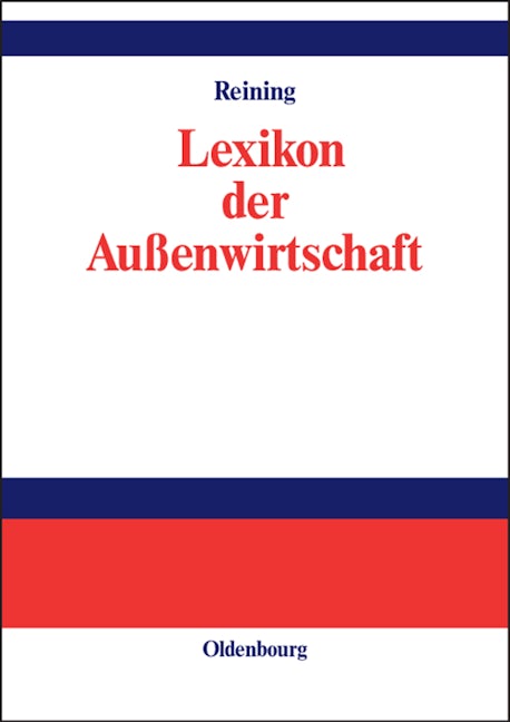 Lexikon der Außenwirtschaft