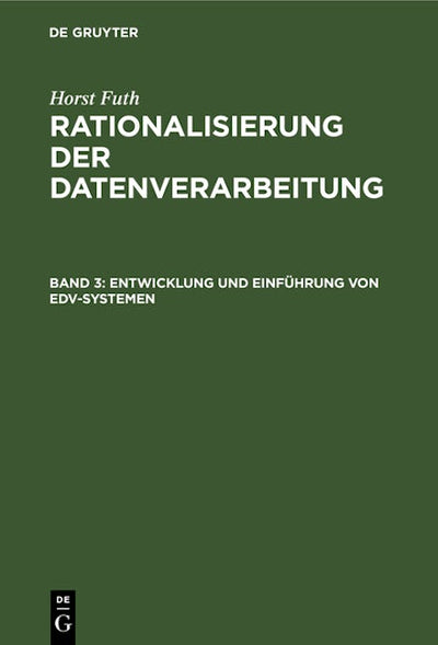 Entwicklung und Einführung von EDV-Systemen